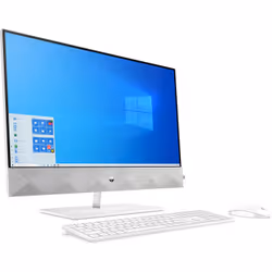 HP Pavilion 27-d1001nk 27" Écran tactile 8 Go 1 To HDD NVIDIA GeForce MX350 Windows 10 Home Blanc - Vue supplémentaire 2