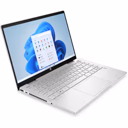 HP Pavilion x360 14-ek0000nk Hybride (2-en-1) 14" Écran tactile Full HD i7-1255U 16 Go 512 Go SSD Windows 11 Home Argent - Vue supplémentaire 7