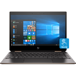 HP Spectre x360 13-ap0002nk Hybride (2-en-1) 33,8 cm (13.3") Écran tactile Full HD Intel® Core™ i7 i7-8565U 8 Go DDR4-SDRAM 256 Go SSD Wi-Fi 5 (802.11ac) Windows 10 Home Noir, Argent