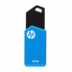 HP v150w, 16 Go, USB Type-A, 2.0, Slide, Noir, Bleu
