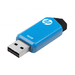 HP v150w lecteur USB flash 16 Go USB Type-A 2.0 Noir, Bleu