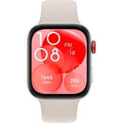 Huawei WATCH Fit 3 4,62 cm (1.82") AMOLED Numérique 408 x 480 pixels Écran tactile Argent Wifi GPS (satellite)