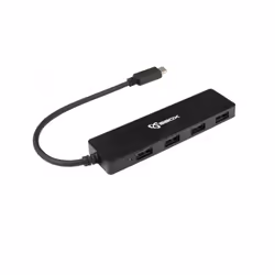Hub USB SBOX H-404C - 4x Ports USB 3.0 - Sortie Type-C - Vitesse de transfert 5 Gbps - Compatible avec Windows 7/8 / 8.1 / 10 ...