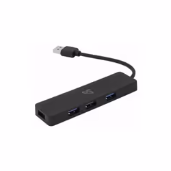 Hub SBOX USB - Ports USB: 4 Ports - Interface: USB 3.0 / USB 2.0 - Vitesse de transfert : jusqu'à 5 Gbit/s - Matériau: Plasti ...