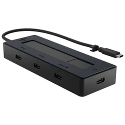 Hub USB-C HP 6G842AA 4en1 4K Noir