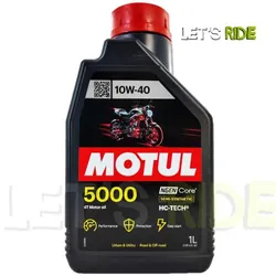 Huile moteur 10W40 5000 4T 1L MOTUL