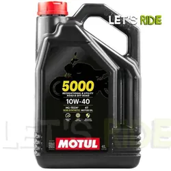 Huile moteur 10W40 5000 4T 4L MOTUL