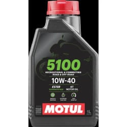 Huile moteur 10W40 5100 4T 1L MOTUL
