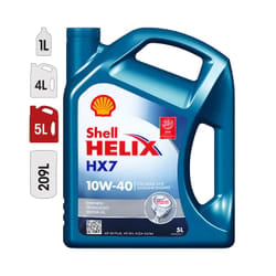 Huile Moteur SHELL Helix HX7 10W40 - 5L