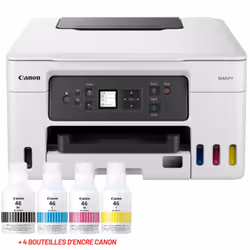 Imprimante à réservoir intégré 3En1 CANON MAXIFY GX-3040 - Fonction: Impression, copie, scan - Technologie d'impression: Impr ...