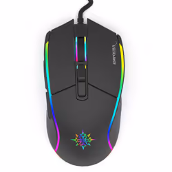 Inca IMG-GT16, Droitier, Optique, USB Type-A, 6400 DPI, Noir