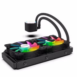 Inca ISS-02XN système de refroidissement d'ordinateur Boitier PC Kit de refroidissement du liquide 12 cm Noir - Vue supplémentaire 3