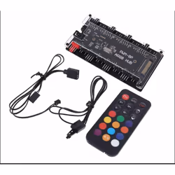 Inca ISS-02XN système de refroidissement d'ordinateur Boitier PC Kit de refroidissement du liquide 12 cm Noir - Vue supplémentaire 7