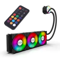 Inca ISS-03XN système de refroidissement d'ordinateur Boitier PC Kit de refroidissement du liquide 12 cm Noir