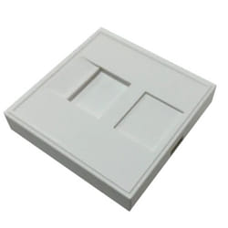 Inserts Modulaires D-Link Pour Façade Française 45x45 Mm Blanc