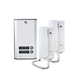 Interphone Filaire Audio Encastrable Double Voix (RL-3208AA)