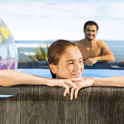 Intex 26744NP piscine hors sol Rond 24311 L Bleu, Gris - Vue supplémentaire 5
