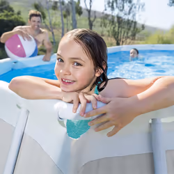 Intex 26798NP piscine hors sol Oval 18202 L Bleu, Gris - Vue supplémentaire 5