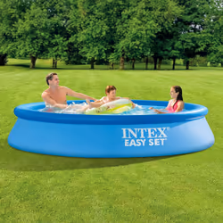 Intex 28118NP piscine hors sol Piscine gonflable Rond 3077 L Bleu - Vue supplémentaire 5