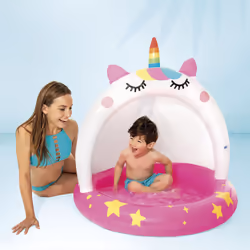 Intex 58438NP piscine hors sol Piscine gonflable Rond 45 L Multicolore