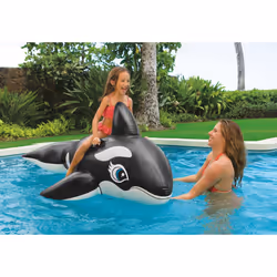 Intex 58561 flotteur de plage et de piscine Noir, Blanc Bouée à chevaucher - Vue supplémentaire 2
