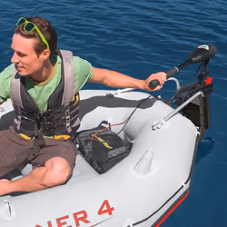 Intex 68624NP Accessoire pour bateau gonflable Support de moteur hors-bord Noir, Acier inoxydable - Vue supplémentaire 2