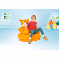 Intex Happy Animal Chair Assortment Assise unique Bleu, Jaune - Vue supplémentaire 6