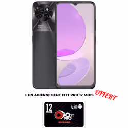 Ecran : 6,6 pouces HD+ Waterdrop FullScreen IPS TFT 90Hz - Processeur : Octa-Core 1,8 GHz , Mali-G52 - Système d’exploitation ...