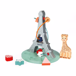 JANOD Sophie la Girafe Bead Maze (wood) - Vue supplémentaire 4
