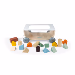 JANOD Sweet Cocoon Cart With Blocks - Vue supplémentaire 5