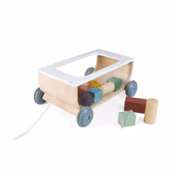 JANOD Sweet Cocoon Cart With Blocks - Vue supplémentaire 6