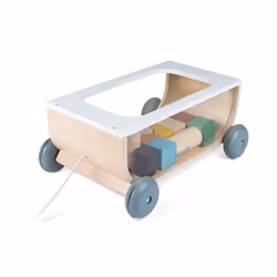 JANOD Sweet Cocoon Cart With Blocks - Vue supplémentaire 7
