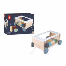 JANOD Sweet Cocoon Cart With Blocks - Vue supplémentaire 9