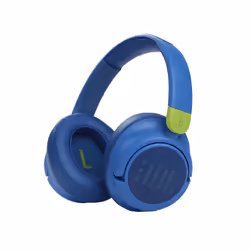 JBL JR460 NC, Sans fil, Musique, 20 - 20000 Hz, 200 g, Écouteurs, Bleu
