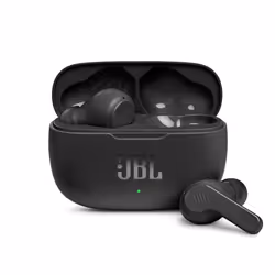 JBL Wave 200 TWS, Sans fil, 20 - 20000 Hz, Musique, 48 g, Casque, Noir