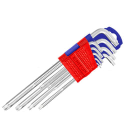 Jeu de 9 Clés Thorx Emtop EHKY3092 T10-T50 Silver