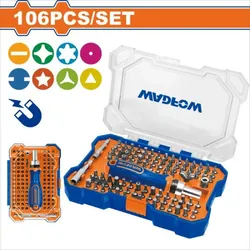 Jeu De Tournevis à Cliquet WADFOW 106 Pièces