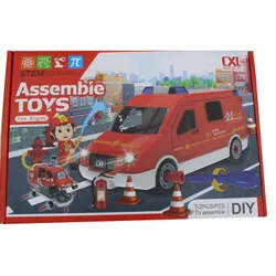 JEUX DE CONSTRUCTION DE VOITURE D'AMBULANCE