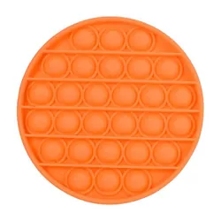 Jouet Anti Stress Pop It Cercle - Orange