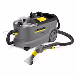 Kärcher Puzzi 10/1, 1250 W, Aspirateur sans sac, Humide, Eau, Noir, Jaune