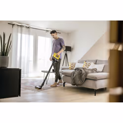 Kärcher VC 4 aspirateur de table Noir, Jaune Sans sac