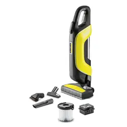 Kärcher VC 5 Cordless Premium aspirateur de table Noir, Jaune Sans sac