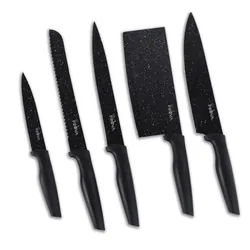 Kit De Couteaux 5 Pièces PROVA - Noir