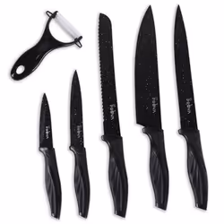 Kit De Couteaux PROVA - Nombre de couteaux: 6 Pièces - Composition: 1 x Couteau Chef, 1 x Couteau à Pain, 1 x Couteau Utilita ...