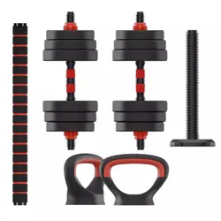 Kit de musculation 30 kg KSIX BMANC01N30 - Noir