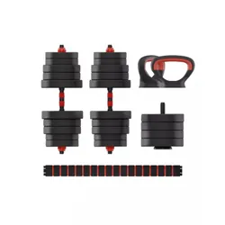 Kit de musculation KSIX 50 kg BMANC01N50 - Noir