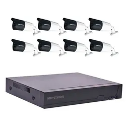 Kit de Surveillance Mipvision DVR AHD + 8 Caméras Externe 2MP AHD