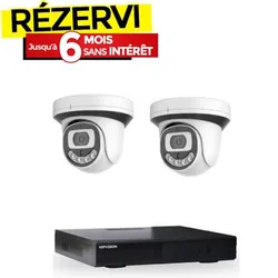 Kit de Surveillance MIPVISION XDVR + 2 Caméras Internes 5MP