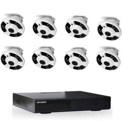 Kit de Surveillance MIPVISION XDVR + 8 Caméras Internes 2MP