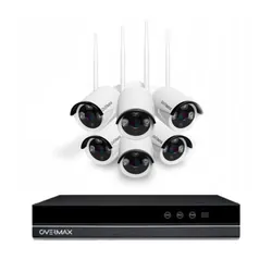 Kit de Surveillance OVERMAX CAMSPOT NVR 4.0 + 2SINGLE NVR + 7 Caméras